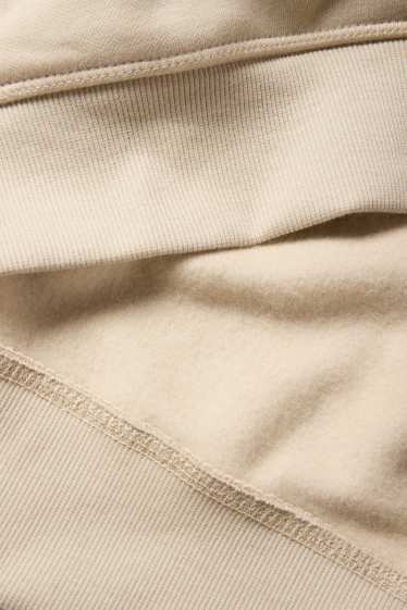 Heren - Sweatvest - beige