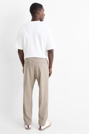 Uomo - Pantaloni chino - beige melange