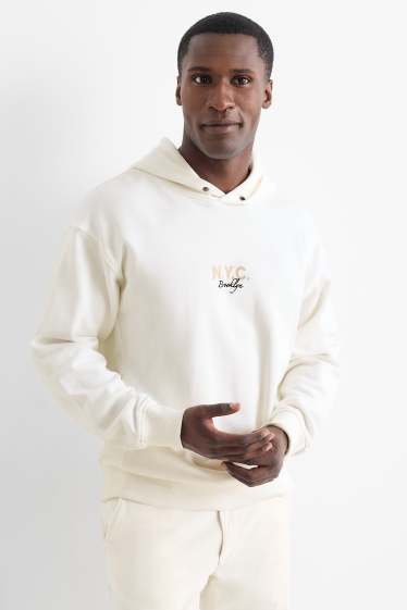 Herren - Hoodie - weiss