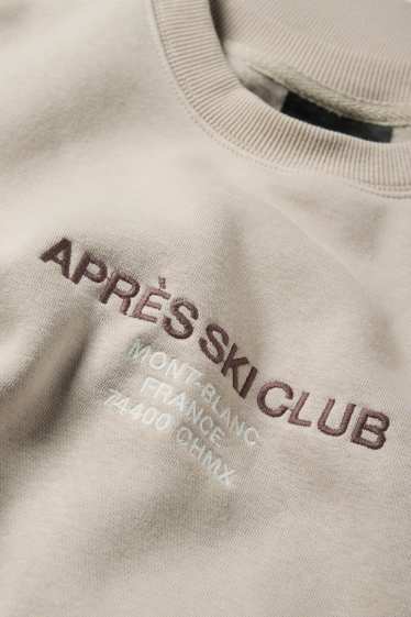 Hommes - Sweat - beige