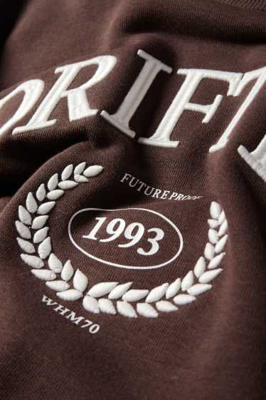 Men - Sweatshirt - dark brown