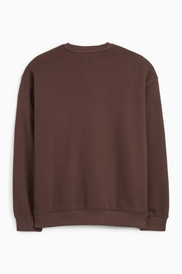 Men - Sweatshirt - dark brown