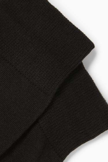 Damen - Multipack 3er - Kniestrümpfe - schwarz