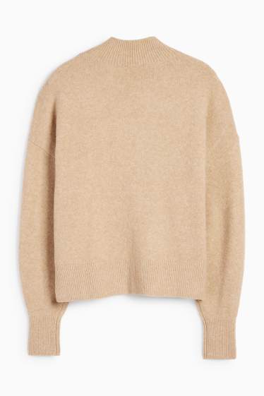 Femmes - Pull - beige clair