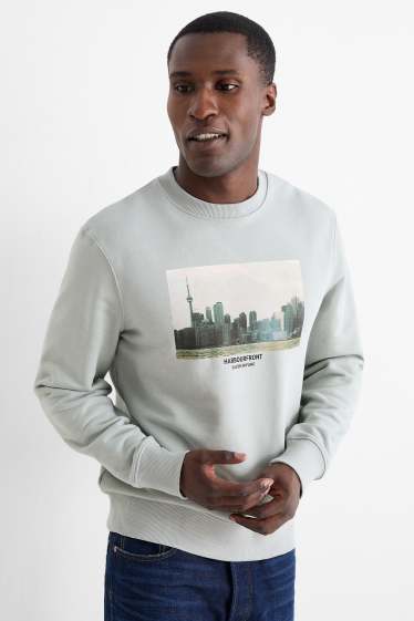 Heren - Sweatshirt - grijs
