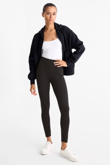 Femmes - Lot de 2 - leggings basiques - noir