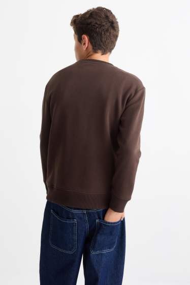 Kinderen: jongens - Skate Team - sweatshirt - donkerbruin