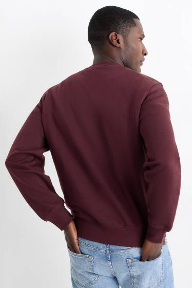 Herren - Sweatshirt - bordeaux