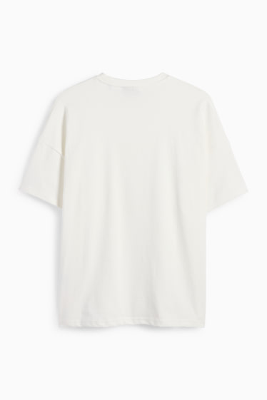 Herren - T-Shirt - Oversized - weiss