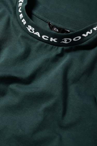 Herren - T-Shirt - Relaxed Fit - dunkelgrün