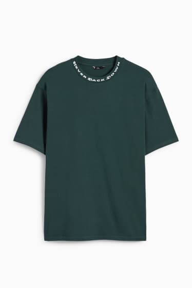 Herren - T-Shirt - Relaxed Fit - dunkelgrün
