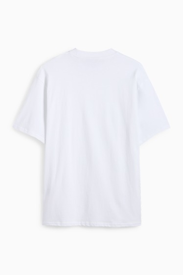Herren - T-Shirt - Relaxed Fit - weiss