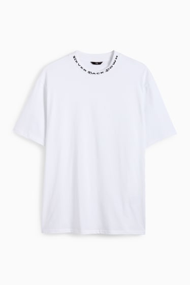 Herren - T-Shirt - Relaxed Fit - weiss
