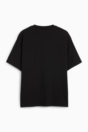 Herren - T-Shirt - Relaxed Fit - schwarz