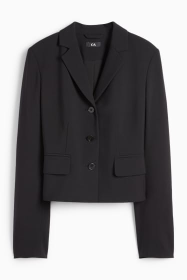 Femmes - Blazer de bureau - cintré - noir