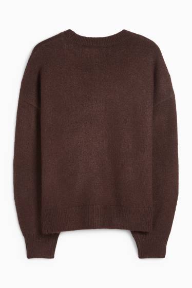 Women - Jumper - dark brown