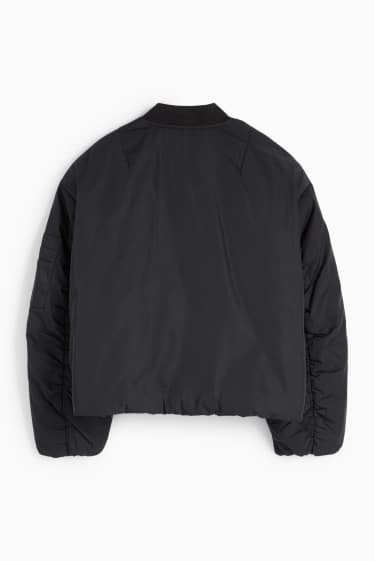 Damen - Bomberjacke - schwarz