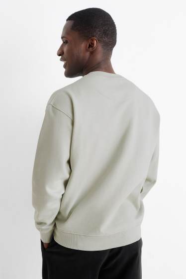 Men - Sweatshirt - mint green