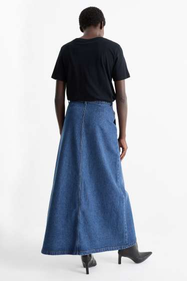 Damen - Jeansrock - jeansblau