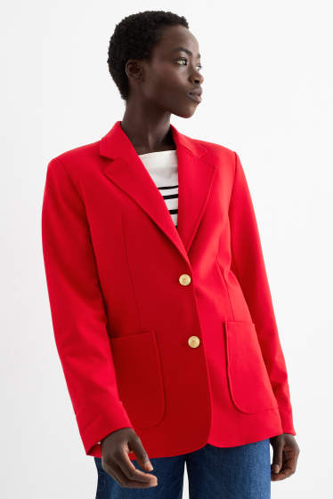 Dona - Blazer formal - regular fit - vermell
