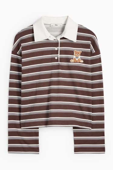 Copii - Fete - Tricou - maro închis