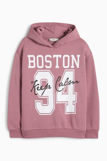 Kinder Mädchen - Boston - Hoodie - hellviolett