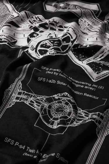 Uomo - T-shirt - regular fit - Star Wars - nero