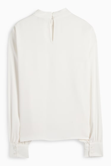 Donna - Blusa - bianco crema