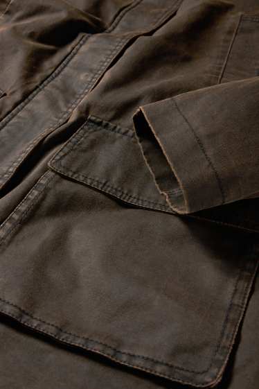 Femmes - Parka - rembourrée - marron