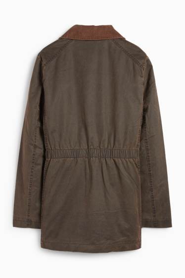 Femmes - Parka - rembourrée - marron