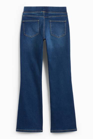 Kinder Mädchen - Flared Jeggings - jeansblau
