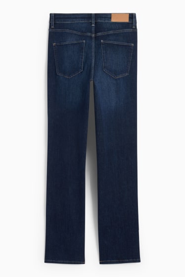 Damen - Straight Jeans - Mid Waist - LYCRA® - jeansblau