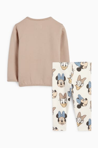 Baby Girls - Disney - baby outfit - 2 piece - beige