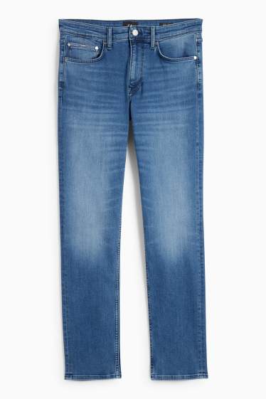 Pánské - Slim jeans - džíny - tmavomodré