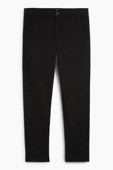 Herren - Chino - Slim Fit - schwarz