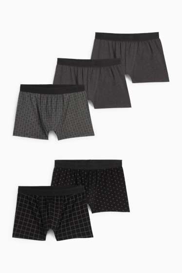 Herren - Multipack 5er - Trunks - dunkelgrau