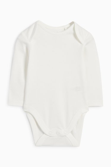 Bébés filles - Renard - ensemble avec grenouillère - 2 pièces - blanc crème