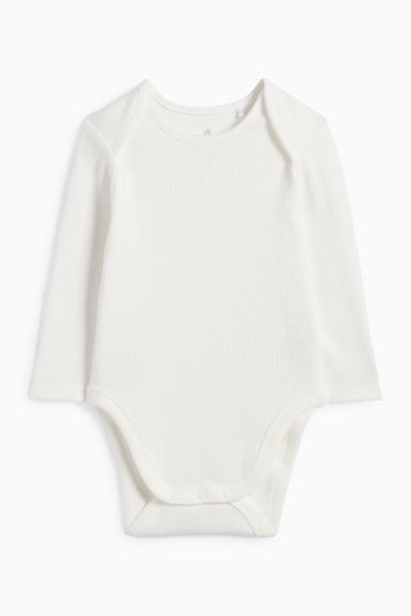 Bébés garçons - Mickey Mouse - ensemble avec grenouillère - 2 pièces - blanc / bleu clair