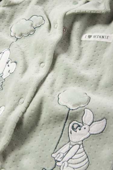 Unisex - Winnie Puuh - Baby-Schlafanzug - strukturiert - hellgrün