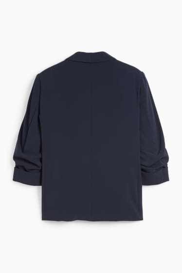 Dames - Blazer - relaxed fit - donkerblauw