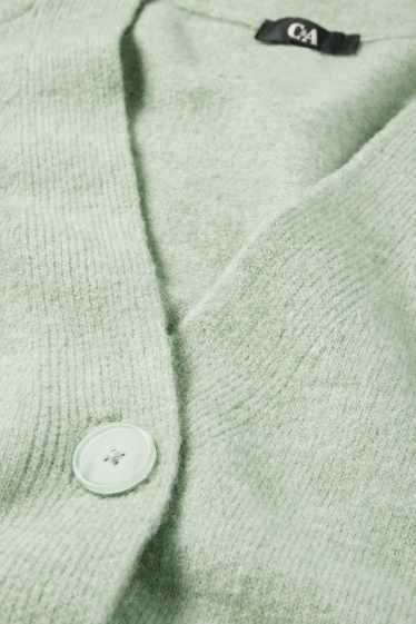 Damen - Strickjacke - mintgrün