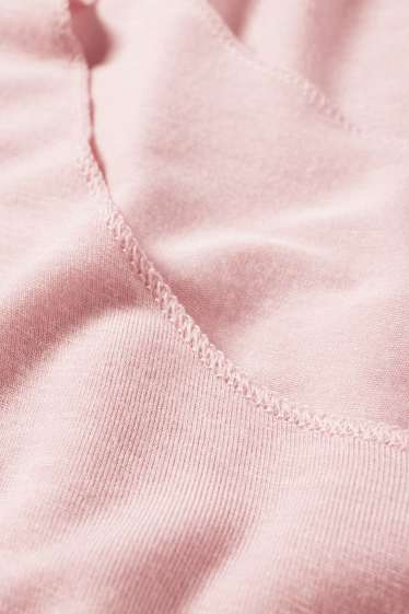 Femmes - Maillot de corps en cachemire mélangé - rose