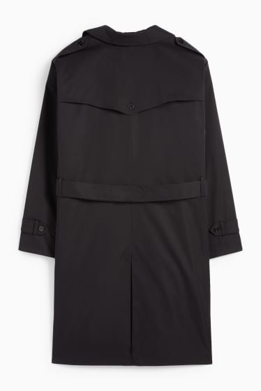 Damen - Trenchcoat - schwarz