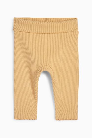 Neonate - Motivo fiorellini - completo neonate - 3 pezzi - bianco crema
