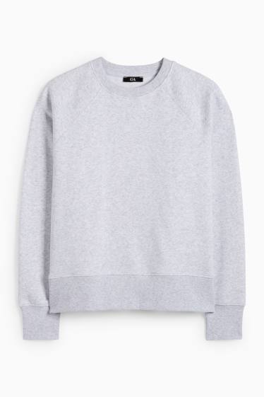 Dames - Sweatshirt - licht grijs-mix