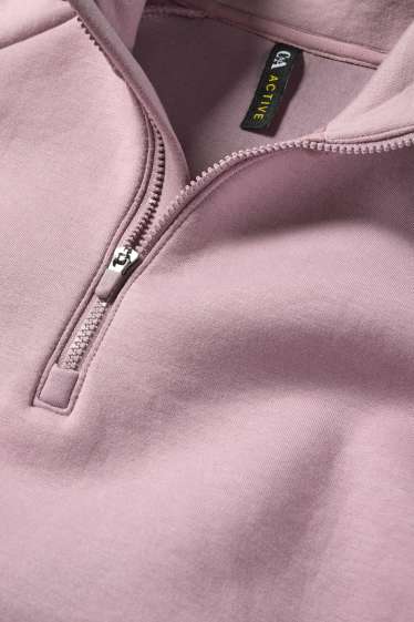 Dames - Sportsweatshirt - lichtpaars