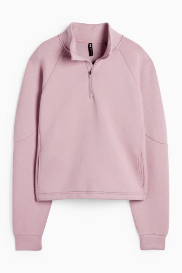 Dames - Sportsweatshirt - lichtpaars