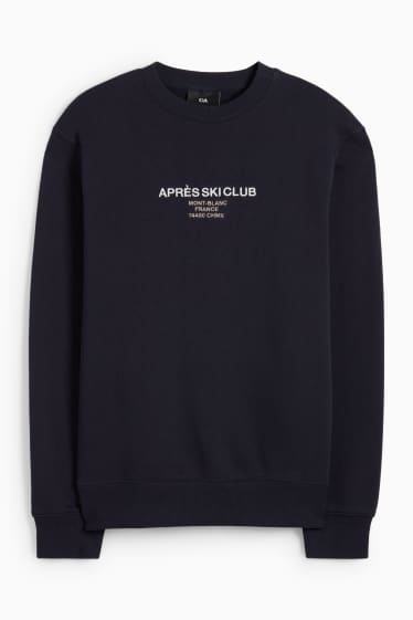 Heren - Sweatshirt - donkerblauw