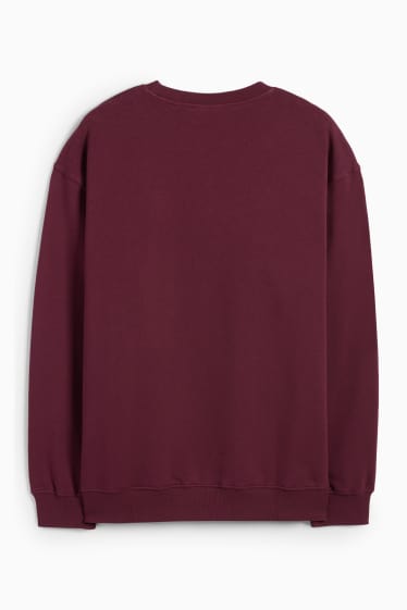 Heren - Sweatshirt - bordeaux