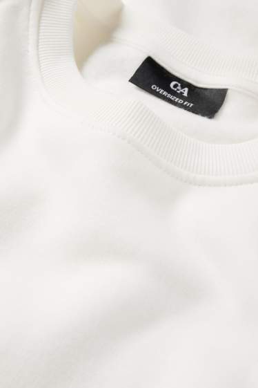 Heren - Sweatshirt - wit